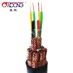 Copper wire screen instrumentation cable