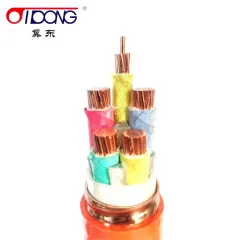 Flexible mineral insulated fireproof power cable