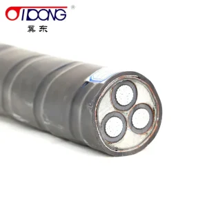 15kV XLPE Aluminium power cable (ZC-YJLV22)